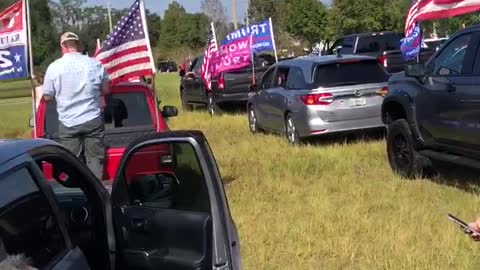 Trump parade October 2020 Central Florida