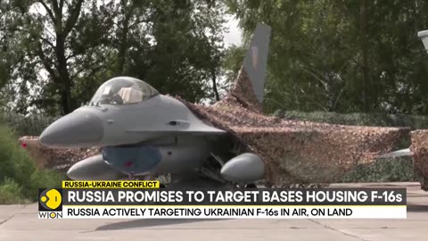 Russia-Ukraine War: Ukraine finally deploys first batch of F-16 fighter jets | WION News