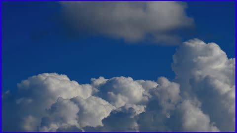 Blue Sky clouds time lapse