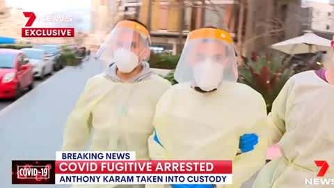 Australian police arrest “COVID fugitive.”