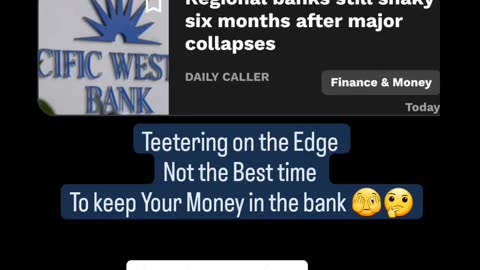 Regional Banks' Wobble Spells Trouble 🏦🚧