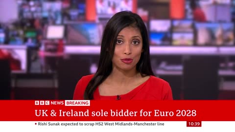 Euro 2028: UK & Ireland sole bidder after Turkey withdraws