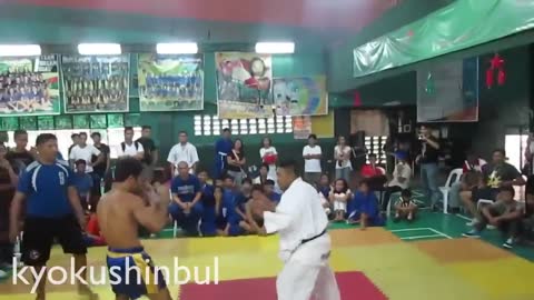 Muay Thai vs Kyokushin Karate