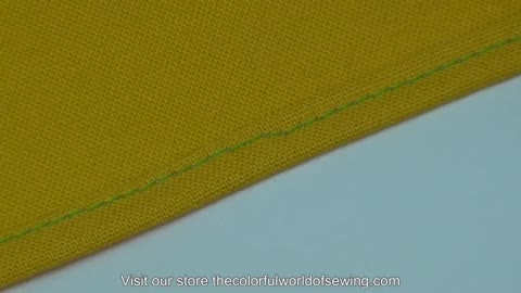 How To Sew Rolled Hems with the Narrow Hemmer Foot