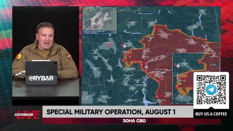 ❗️🇷🇺🇺🇦🎞 RYBAR HIGHLIGHTS OF THE RUSSIAN MILITARY OPERATION IN UKRAINE ON August 1, 2024