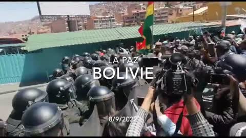 Bolivia: massive anti government protests (Sept 8/9, 2022)