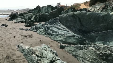 Pichilemu surfing beach in Chile