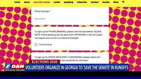 Volunteers organize in Ga. to ‘Save the Senate’ in Runoffs