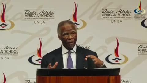 Former President Thabo Mbeki on ANC's failures.