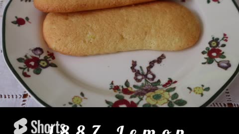 1887 Lemon Sponge Fingers