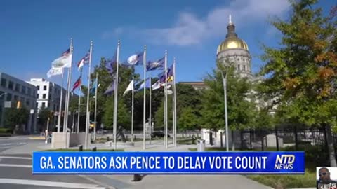 PENCE ASKED TO DELAY ELECTORAL CERTIFICATION.