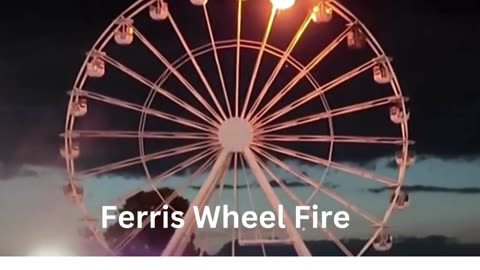 Ferris wheel catches fire at music festival, Germany