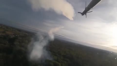 Kiev regime militant aviation attacks