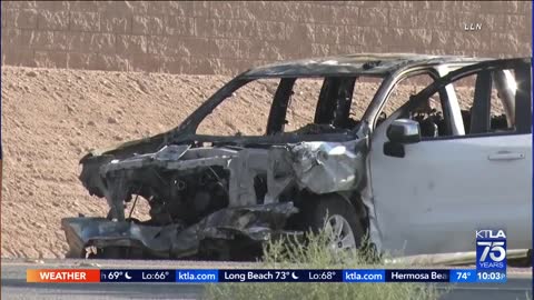 1 dead in Victorville 4-car crash