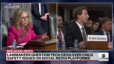 Sen. Marsha Blackburn called out Meta CEO Mark Zuckerberg for not only failing to protect kids.