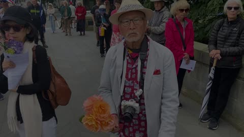 The Silent Vigil, Friday 24 December 2021, Bridge of Remembrance, Christchurch