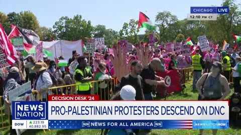 'Anything is possible': Pro-Palestinian protests descend on DNC | NewsNation Now