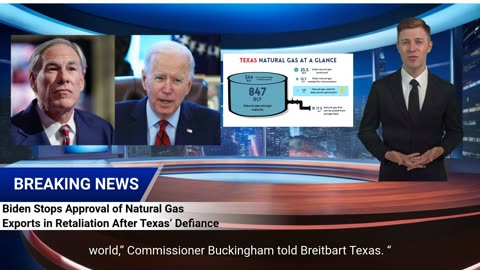 Biden Stops Natural Gas Exports in Retaliation After Texas’ Defiance