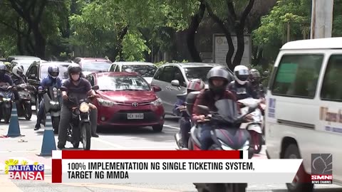 100% implementation ng single ticketing system, target ng MMDA