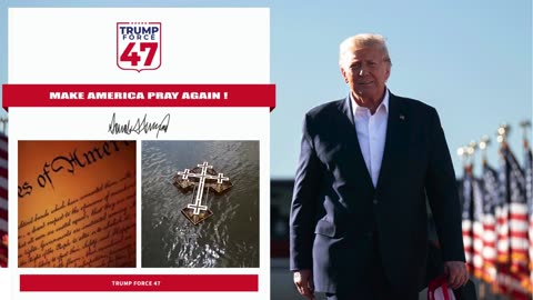 TRUMP (Test)- MAKE AMERICA PRAY AGAIN!