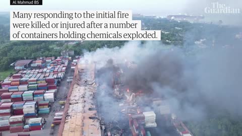 Dozens killed by explosion at container terminal in Bangladesh