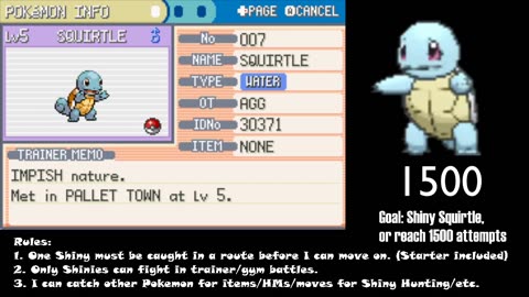 Pokémon FireRed, but I need to catch a Shiny to leave a Route #4 *STREAM ARCHIVE*