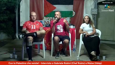 Con la Palestina che resiste! - Intervista a Gabriele Rubini (Rubio) e Masia (Udap)