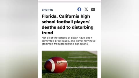 August 2024, 9 football players suddenly die