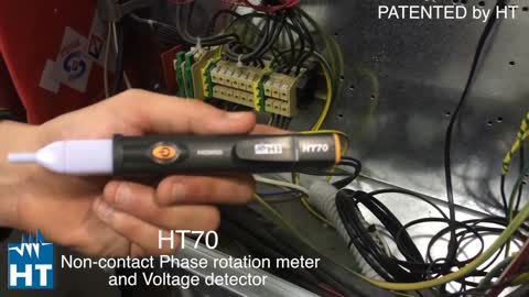 Detector tensiune & secventa faze HT70_Voltmag.ro