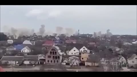 Several explosions in residential area of Vinnytsia, Ukraine as Russian invasion continues