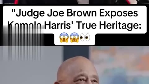 Scummie Life Swype - Judge Joe Brown Exposes Kamalow-IQ-Dumb-Brainless-Harris