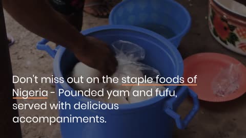 Popular food Nigeria