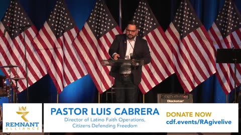 Luis Cabrera Speaks at "Igniting the Remnant Pastors Training", Dallas, TX 8.1.24