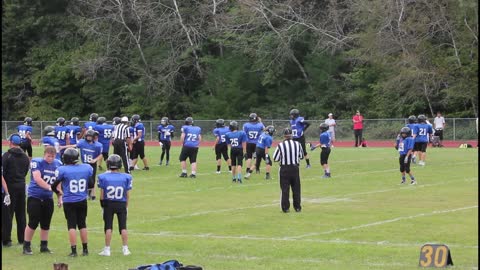 Amherst MS Football 40 vs. Menominee 16