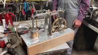 Experiment Beam steam engine