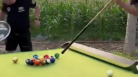 Funny video 😆Billiards# shorts # trending