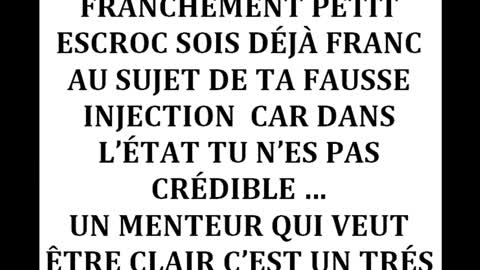 ATTAL ET SON FAUX VACCIN, LARBIN DE LA CABALE APPROUVE D'EMMERDER LES NON VAXX ! UN COMBLE !!!