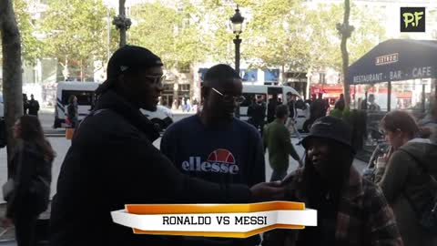 [MICRO-TROTTOIR] RONALDO est MEILLEUR que MESSI #EP2