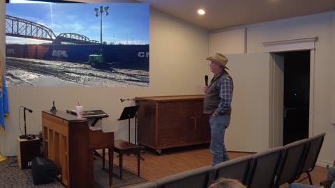 Sheriff Chris West at Canadian County Lions Den 1-11-24