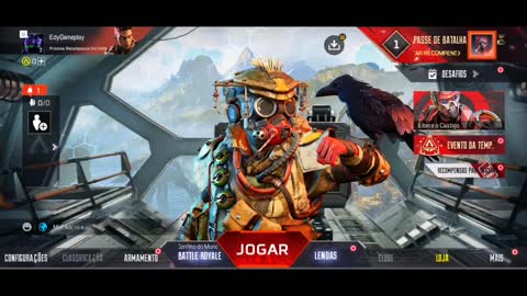 Lançamento do tao esperado apex legends mobile. primeira gameplay