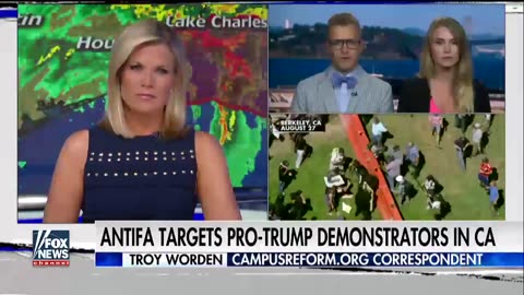 Aug 27 2017 Berkeley 2.1 fox news interview on Berkeley Antifa riot