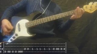 Three Days Grace - Drown Bass Cover (Tabs)