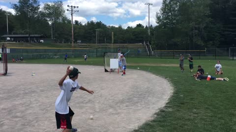 Wiffleball Pitcher Dominates With Sinker