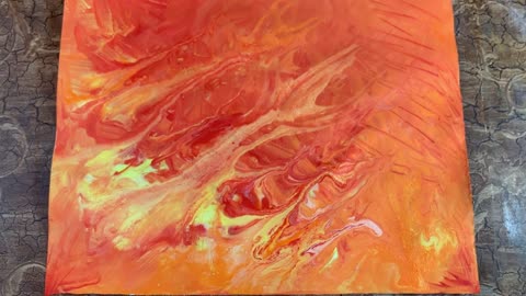 Viral Acrylic Pouring Art #viral #shorts #art