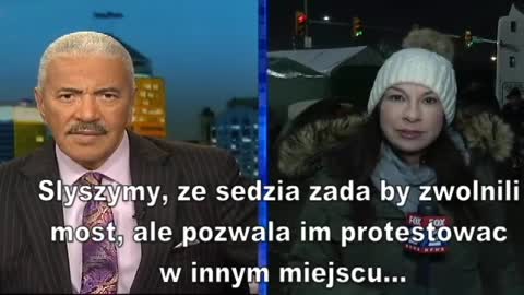 Świeże wiadomości z mostu Ambasador - Konwój Wolności 2022