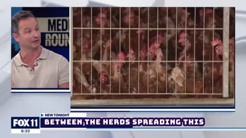 FOX 11 airs segment calling for farmers to be vaccinated to stop bird flu: