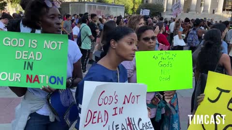 Asking Christians at NYC's freedom protest about the vaccine & mandate