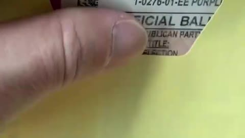 ILLEGAL BALLOT ENVELOPES FOR 2022!!!