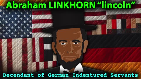 Abraham "Lincoln" LINKHORN Descendant of Swarthy German Quaker Indentured Servants