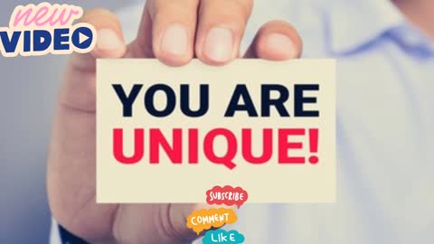 You Are Unique//Top Motivational Quotes collection